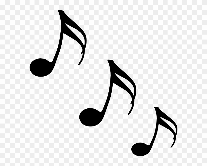 Single Music Notes Clip Art #8895