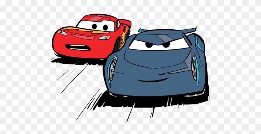 Lightning Mcqueen Clip Art - Cars 3 Lightning Mcqueen Jackson Storm, clipar...