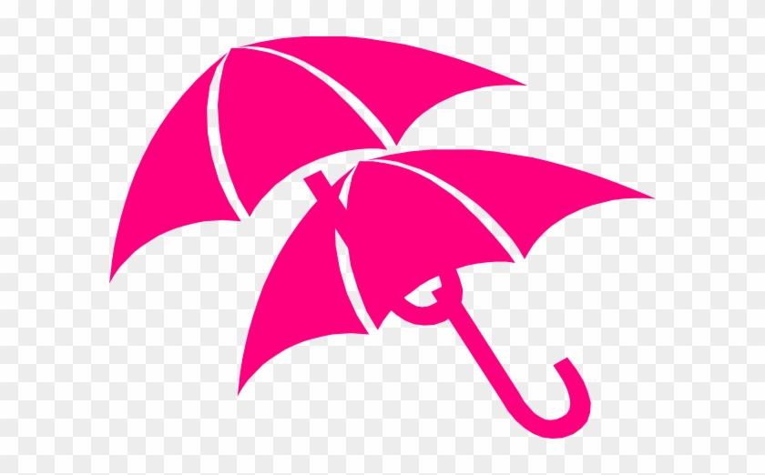 Pink Umbrella Clip Art #8928