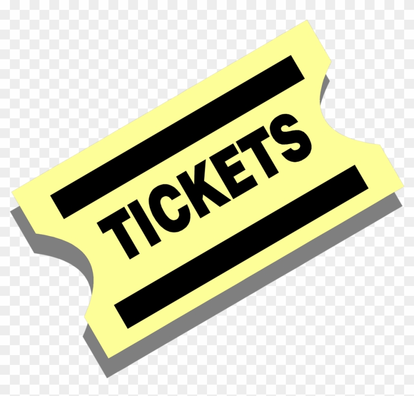 Ticket Clipart Transparent - Ticket Clipart Png #8934