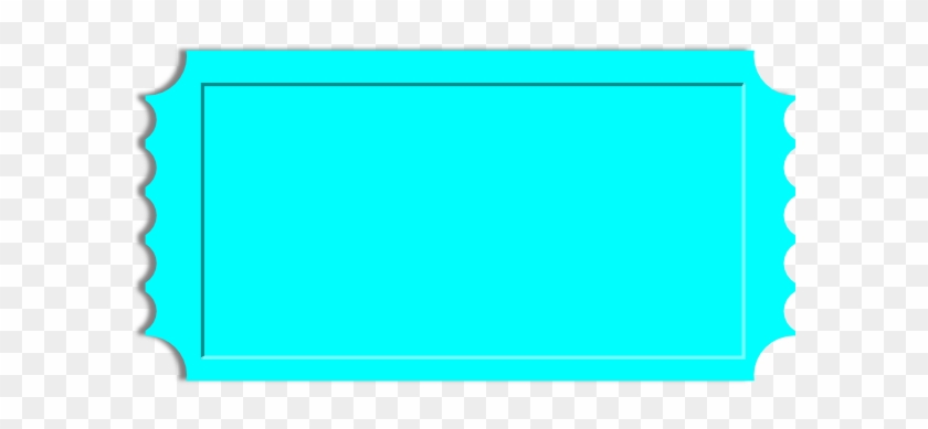 Blue Ticket Clipart - Clip Art #8938