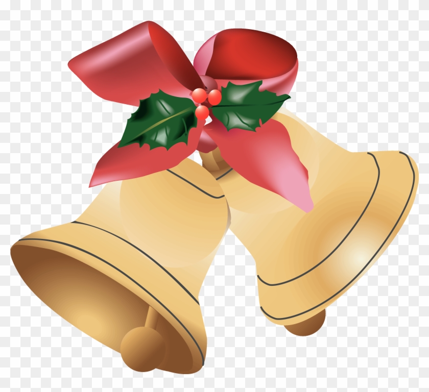 Christmas - Bells - Clip - Art - Christmas Clip Art Colour #8949