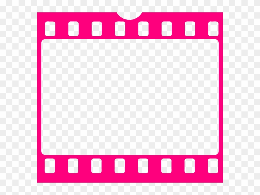 Pink Film Strip Clip Art - Transparent Film Strip Png #9010