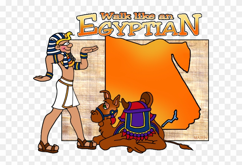 Egyptian Map - Clipart Egypt #9019