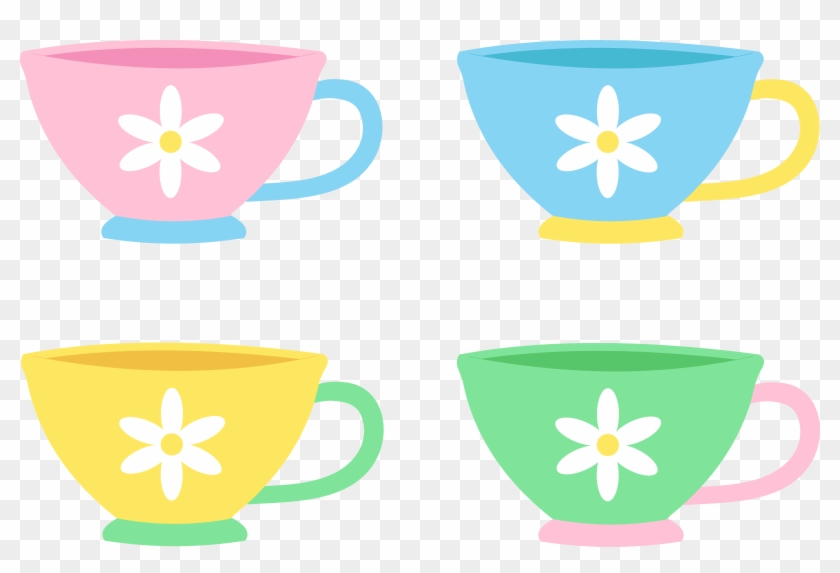 Teacup Teapot Clip Art - Cute Tea Cup Clipart #9091