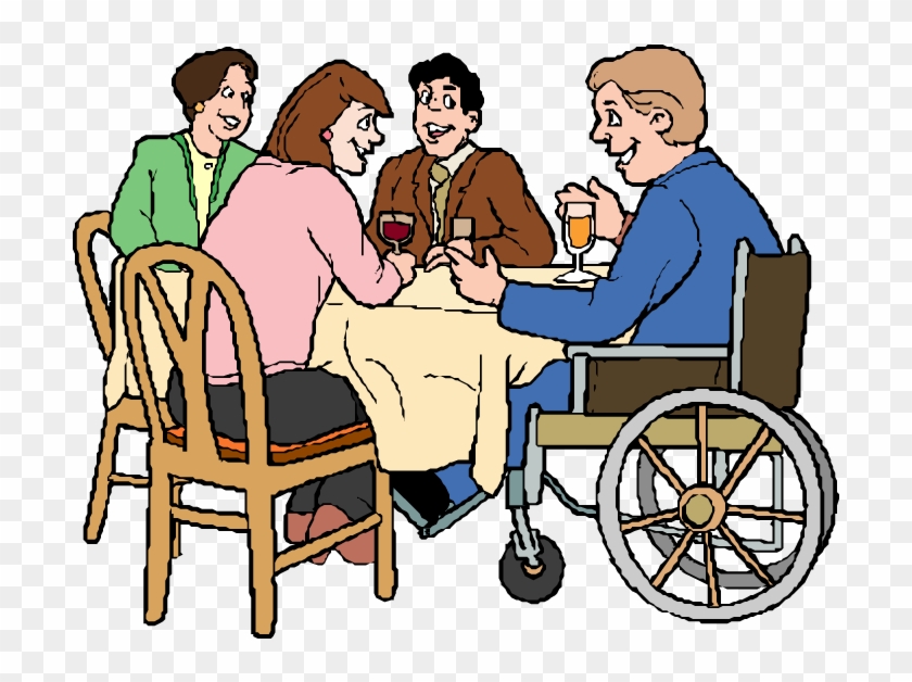 Dinner Party Clipart - Dining Club #9113
