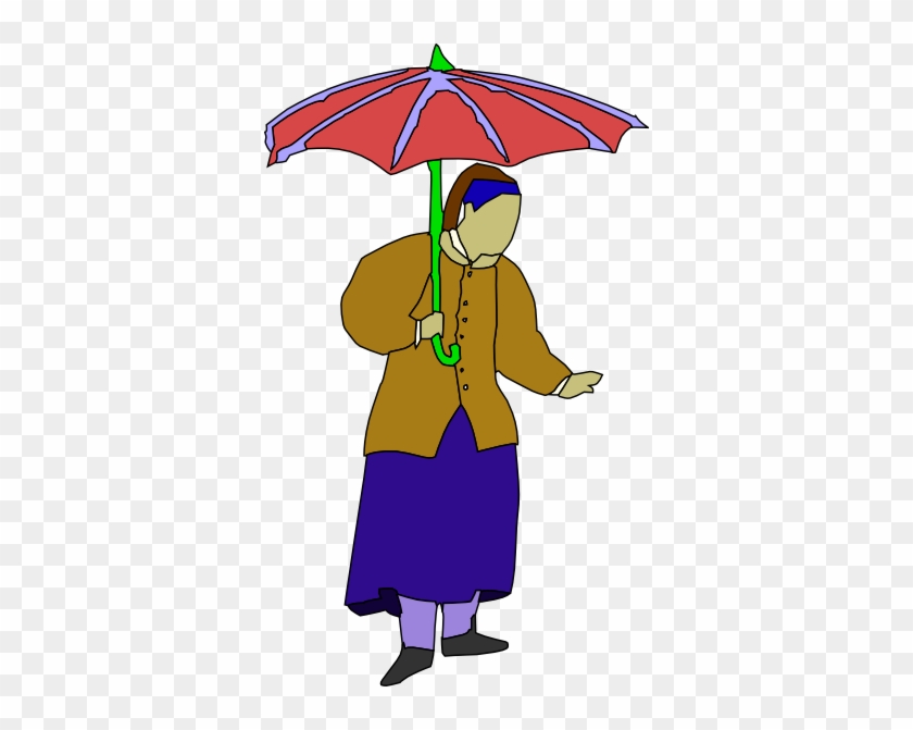 Orang Sedang Memegang Payung #9150