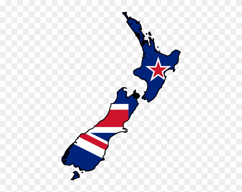 New Zealand Clipart New Zealand Map Clipart - New Zealand Map Png #9179