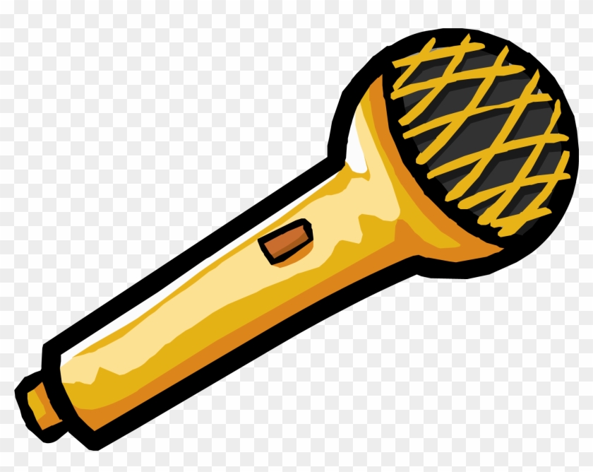 Free Microphone Clip Art - Club Penguin Microphone #9254