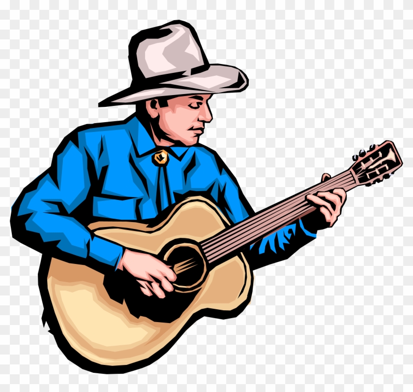 Free Country Clipart Image - Country Music Clipart #9283