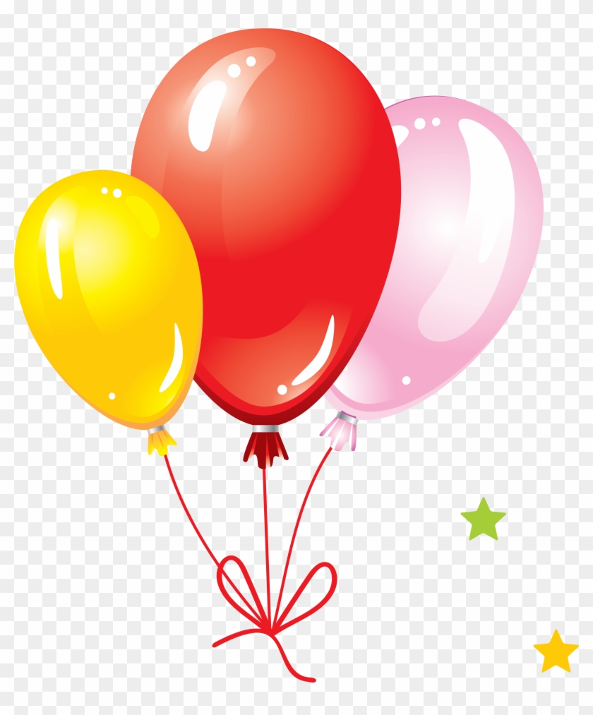 Balloon Png Image, Free Download, Balloons - Birthday With Balloons And Cake #9334