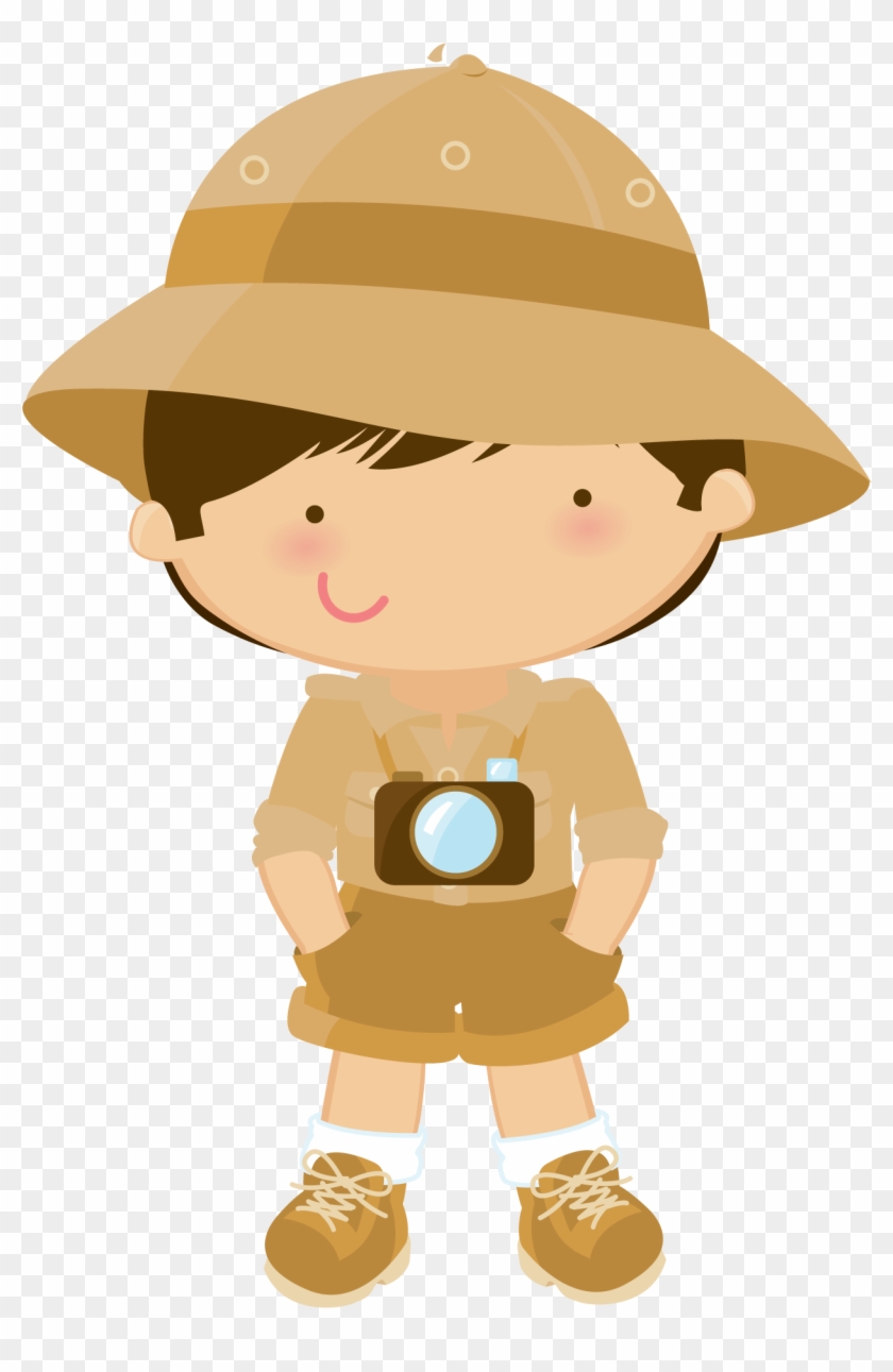 Safari Party, Printables, Clip Art, Ideas, Jungle Clipart, - Safari Boy Png #9333