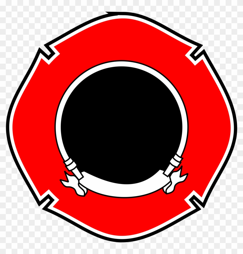 Firefighter Emblem Clipart - Firefighter Logo Png #9338