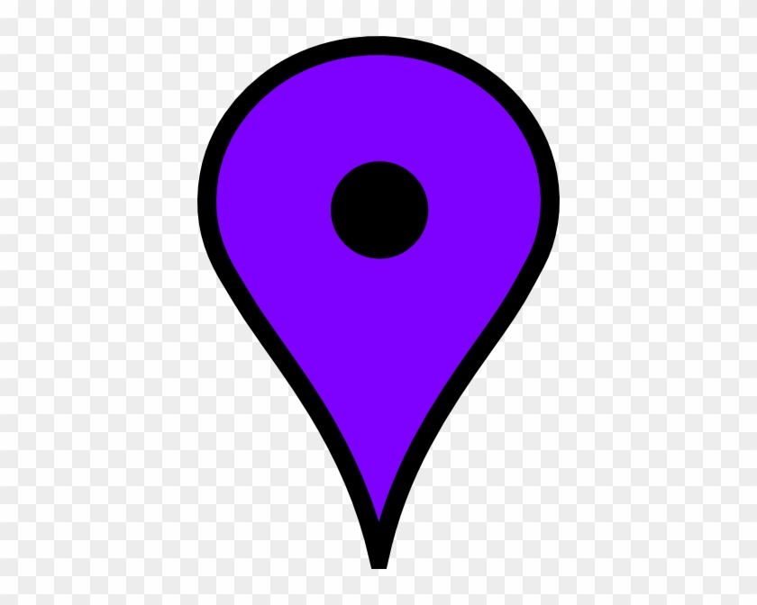 Map Marker Clip Art At Clker - Purple Heart #9365