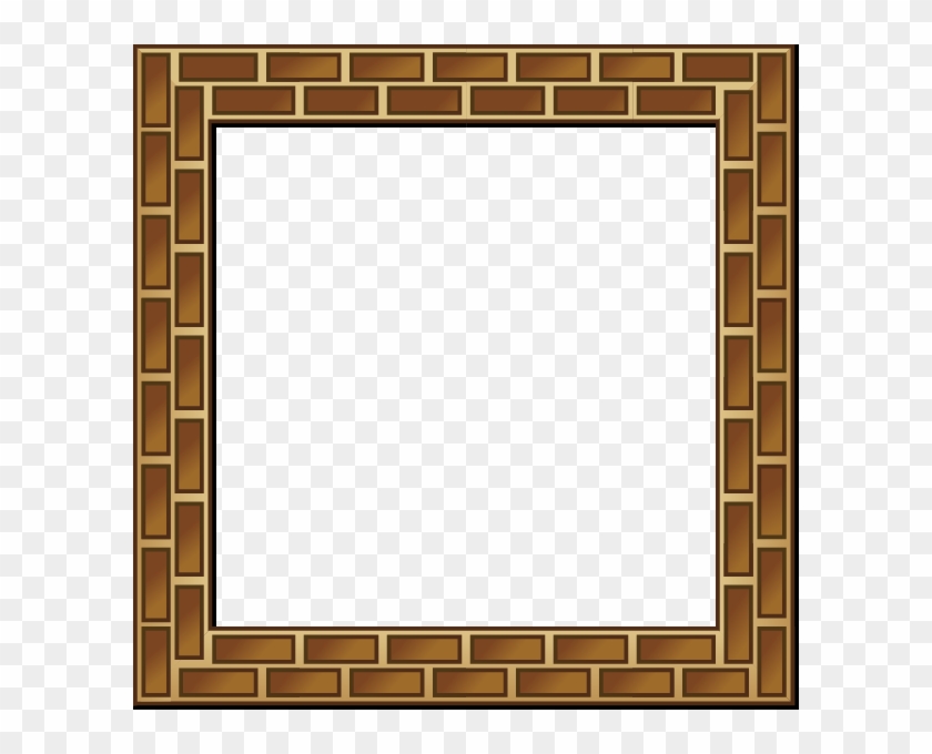 Rpg Map Brick Border Clip Art - Block Border Clip Art #9488