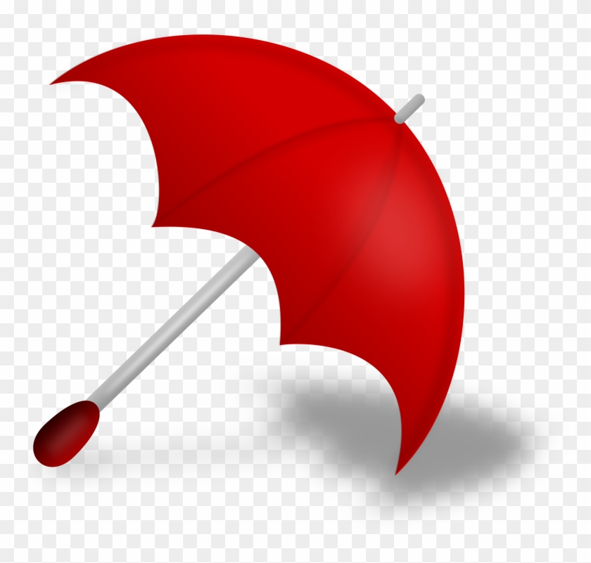 Umbrella Clip Art Outline Free Clipart Images - Red Umbrella Png #9571