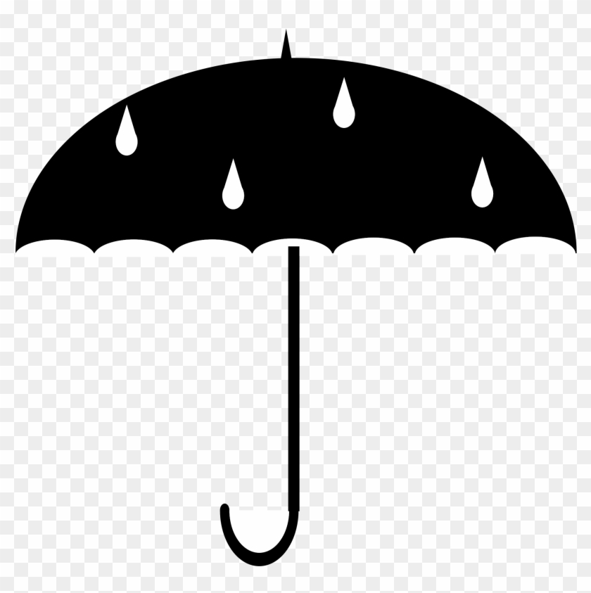 Umbrella Black And White Umbrella Clipart Clipa - Protect From Water. Umbrella. Premium Tee T-shirt #9586