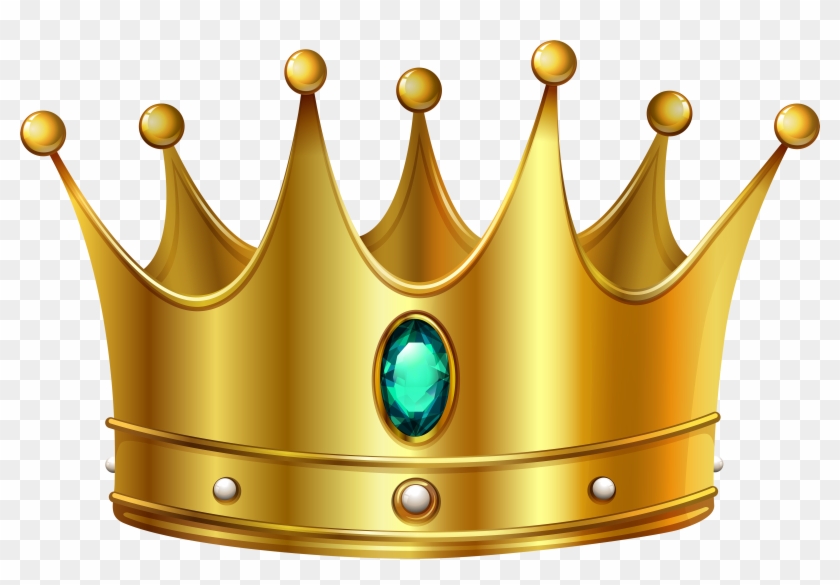 Gold Crown Clipart No Background Clipart - Transparent Crown #9678