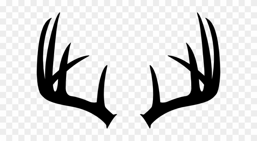 Horns Clipart Buck Antler - Deer Antler Clip Art #9717