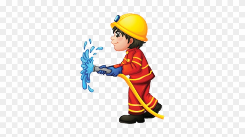 Fireman Firefighter Cartoon Fire Fighter Clip Art - Firemen Clipart #9723