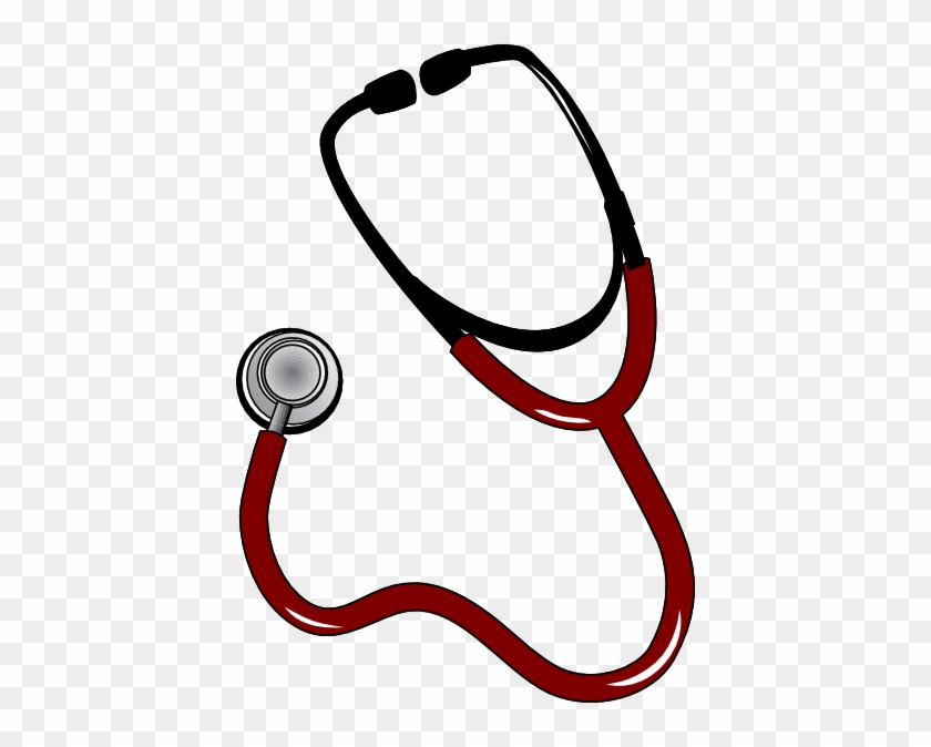 Stethoscope Clipart Stethoscope Clip Art At Clker Vector - Stethoscope Clipart #9771