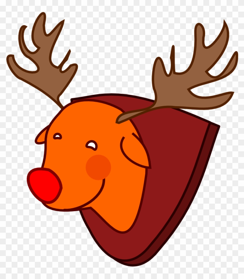 Reindeer Rudolph Raindeer Animal Grumbones 999px 92 - Clipart Renifer #9811