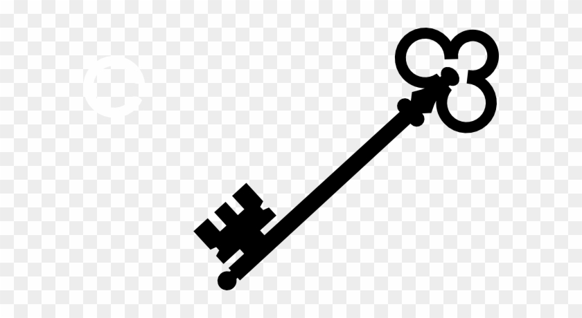 Old - Key Clipart Black And White #9829