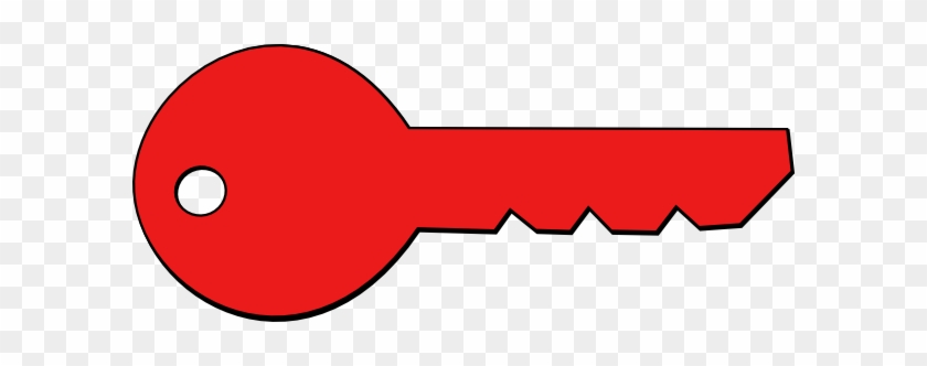 Red Key Clipart Png #9861