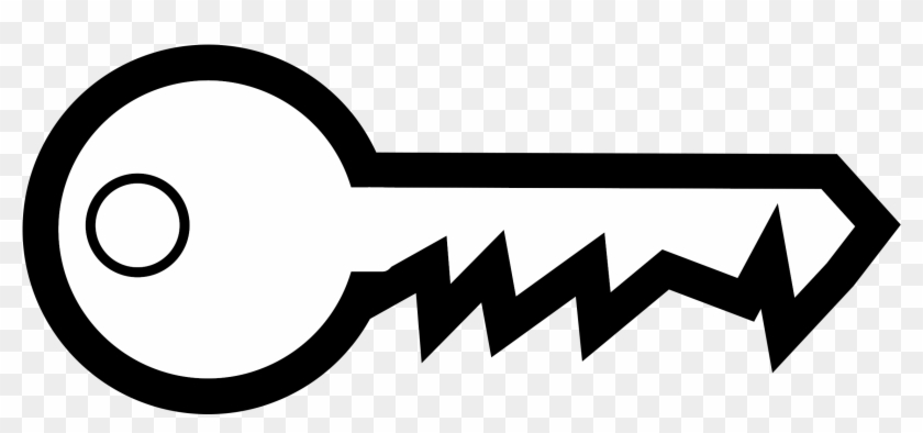 Big Image - White And Black Key #9865