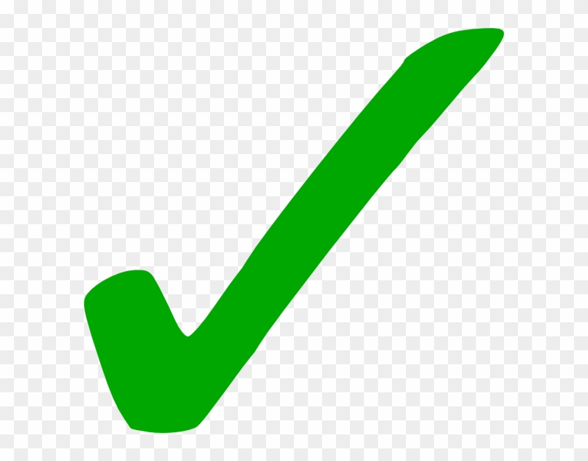 Green Check Mark Transparent #9883