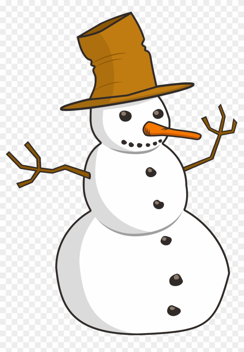 Free Snowman Clip Art Free Clipart Images - Winter Clip Art Png #9969