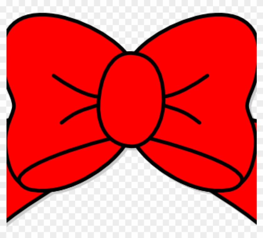 Red Bow Clipart Red Bow Clip Art At Clker Vector Clip - Hair Bow Svg File #9997