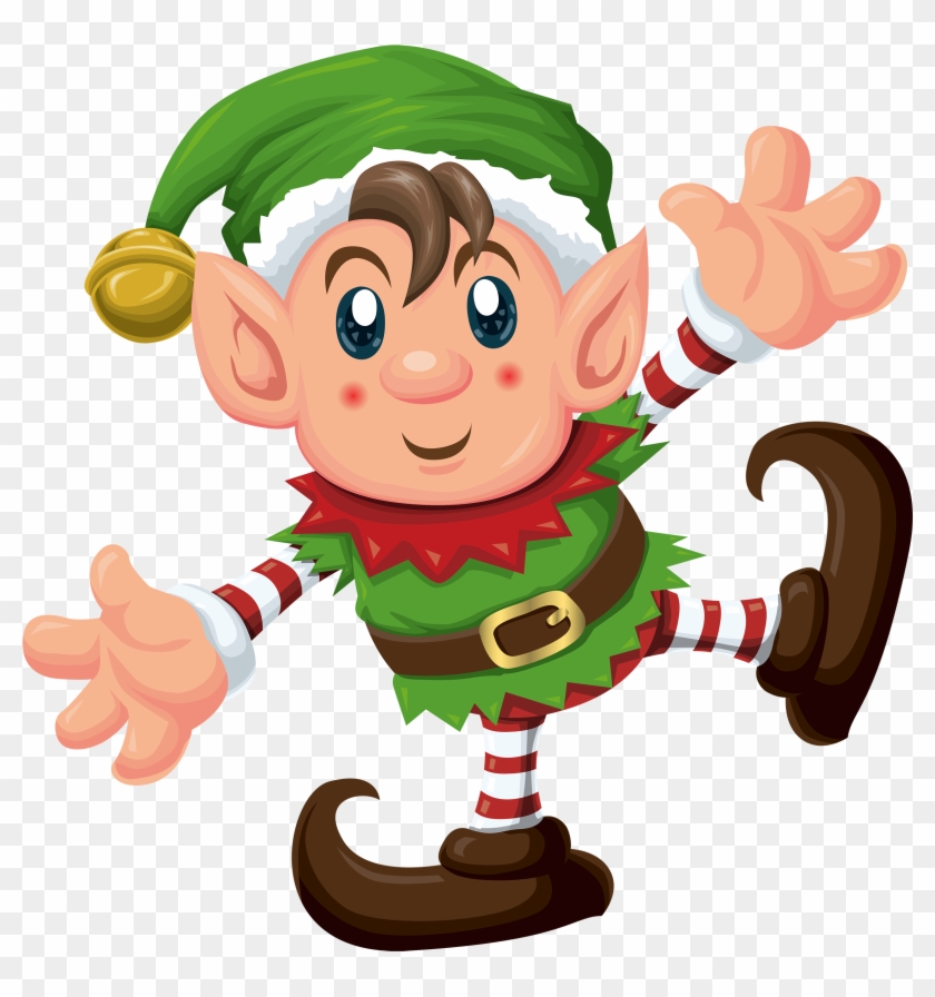 Cute Elf Png Clipart - Christmas Mega Dot-to-dot Book #10026