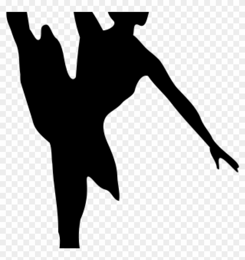 Free Dance Clip Art Dance Clipart Black And White Free - Ballet Dancer Silhouette #10070