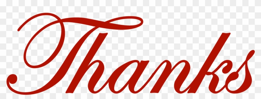 Thanks - Clipart - Thank You #10139