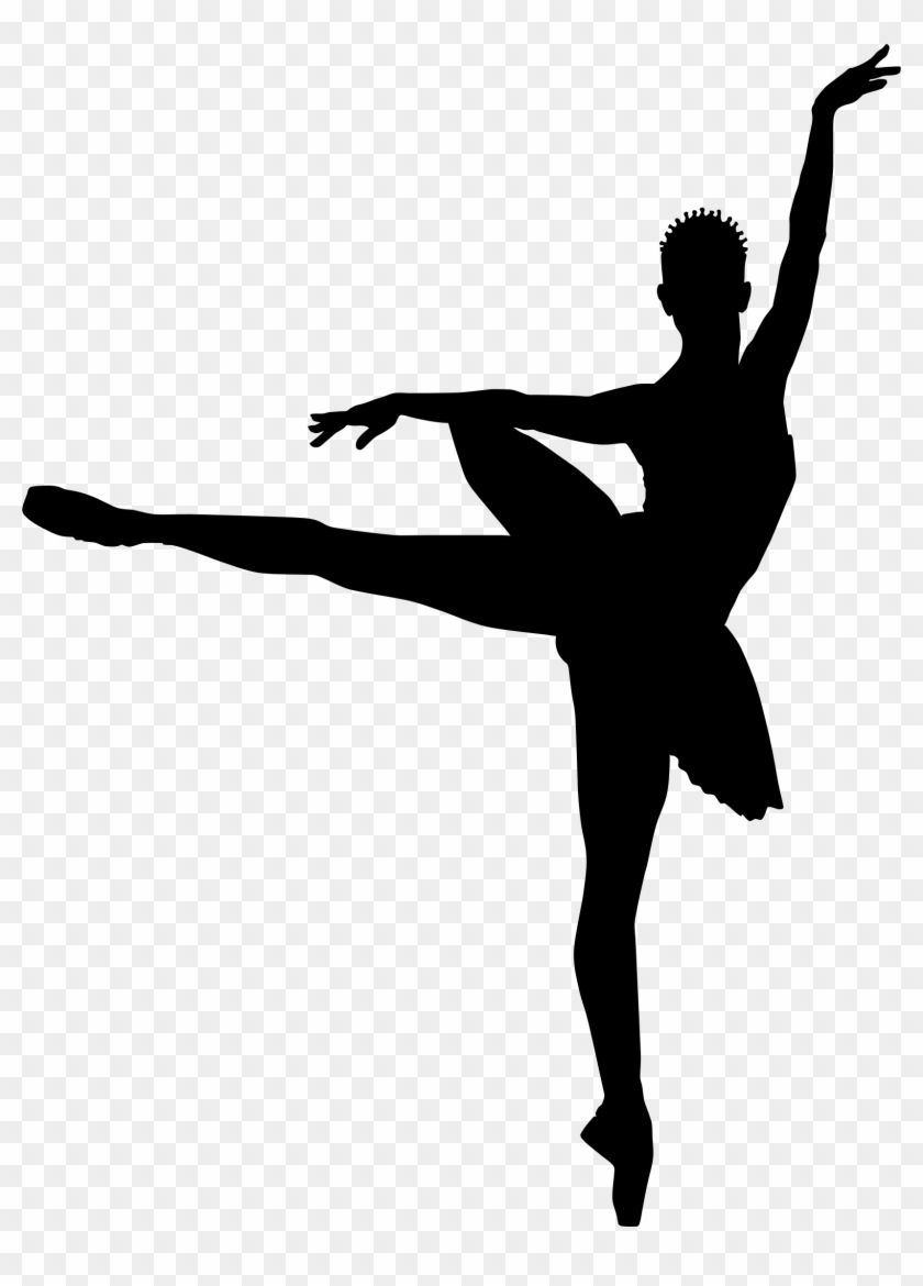 Ballerina Clipart Silhouette Png - Ballerinas Silhouette Png #10151