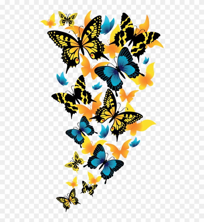 Butterflies Clipart Picture - Png Format Butterfly Png Background #10164