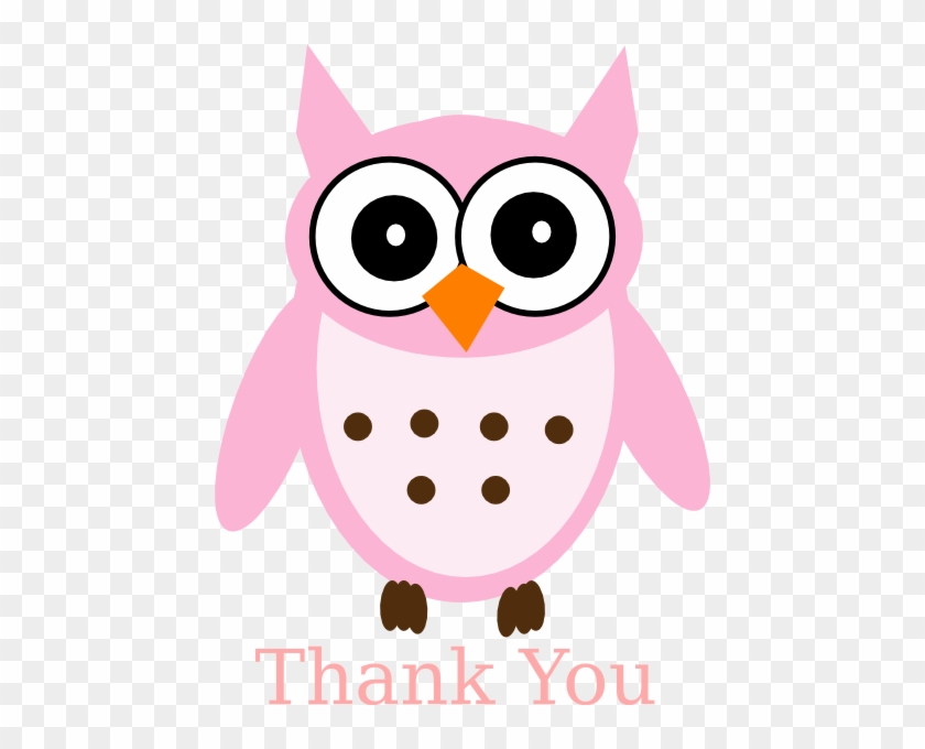 Pink Owl Clip Art - Owl Clipart Baby Shower Girl Baby Owls #10209