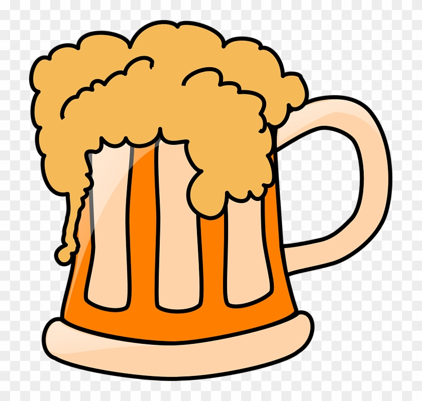 Beer Drinking Cartoon Pictures - Beer Clip Art #10238