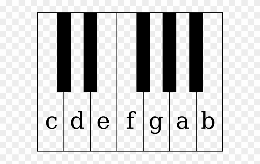 Piano - Keys - Clipart - White Keys On A Piano #10250