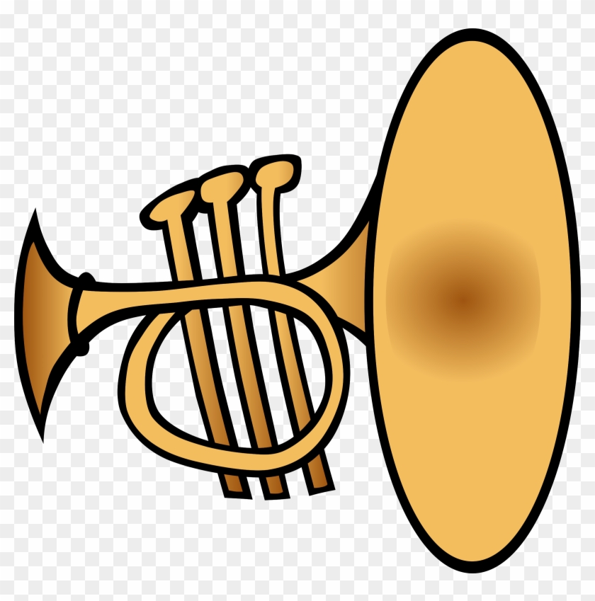 Big Image - Trumpet Clipart #10285