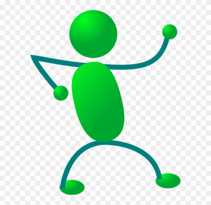 Stick Figure Dancing Vector Clip Art Ibqq6w Clipart - On-the-job Training #10296