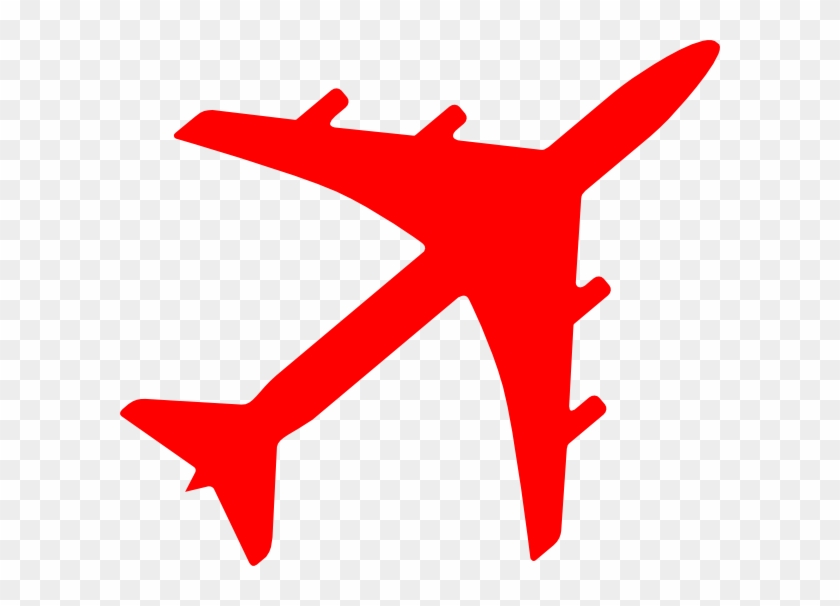 Plane Vector Png Red #10423