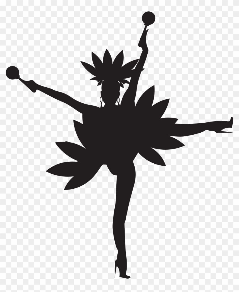 Brazilian Dancer Silhouette Png Clip Art Imageu200b - Brazilian Dancer Silhouette Png Clip Art Imageu200b #10505