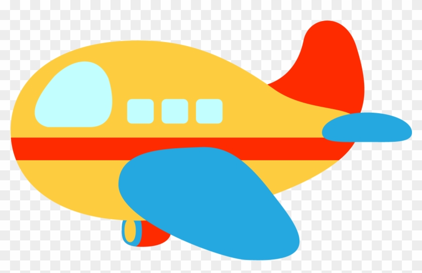 Meios De Transporte - Cute Airplane Clipart Png #10550