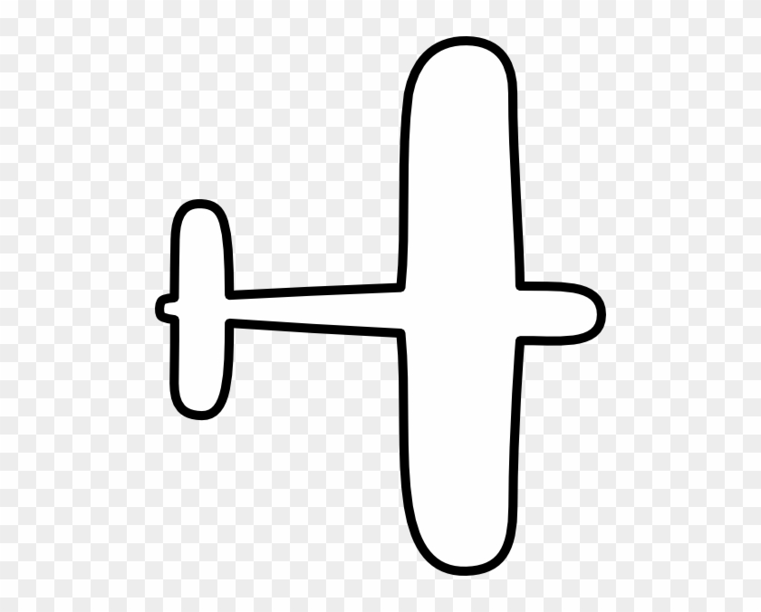 Simple Aeroplane Clip Art #10561