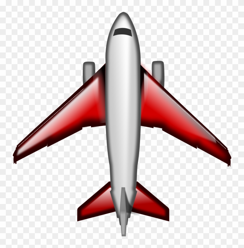 Clip Art Airplane Sounds Free Clipart Images - Cartoon Plane Top View #10597