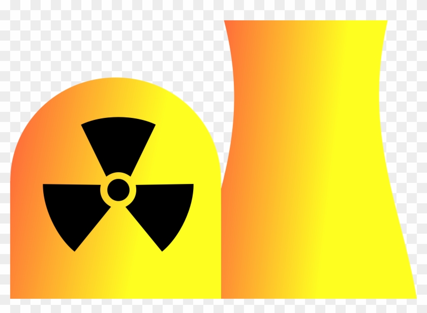 Power Plant Clip Art - Nuclear Power Plant #10616