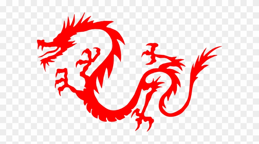 Clipart Chinese Dragon Dragon Red Clip Art At Clker - Chinese New Year Dragon Transparent #10657