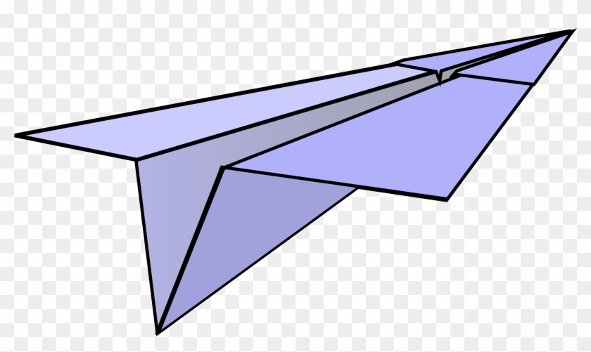 Paper Airplane Clipart Clip Art At Clker Com Vector - Free Clipart Paper Airplane #10688